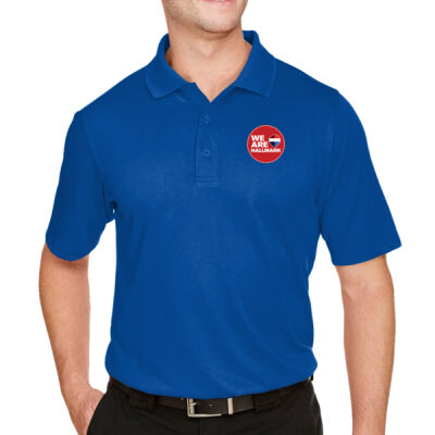 Harriton Unisex Printed Snag Protection Polo Thumbnail