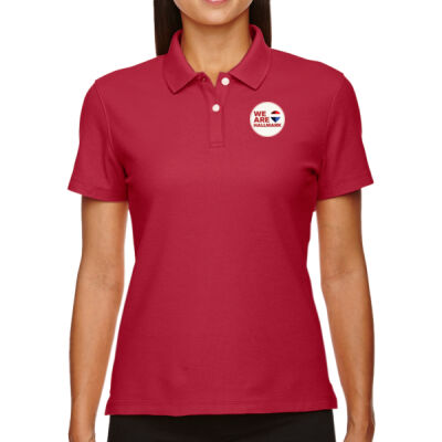 Devon & Jones Women's Printed Performance Polo Thumbnail