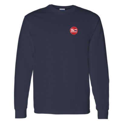 Left Chest Gildan Unisex Printed Long Sleeve Thumbnail