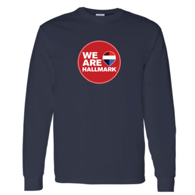 Front Gildan Unisex Printed Long Sleeve Thumbnail